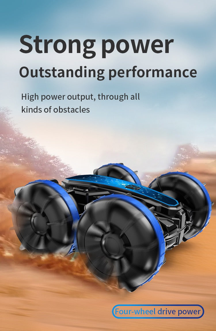 Remote Control RC Car 360 Degree Buggy Roll Deformation Vehicle Kids