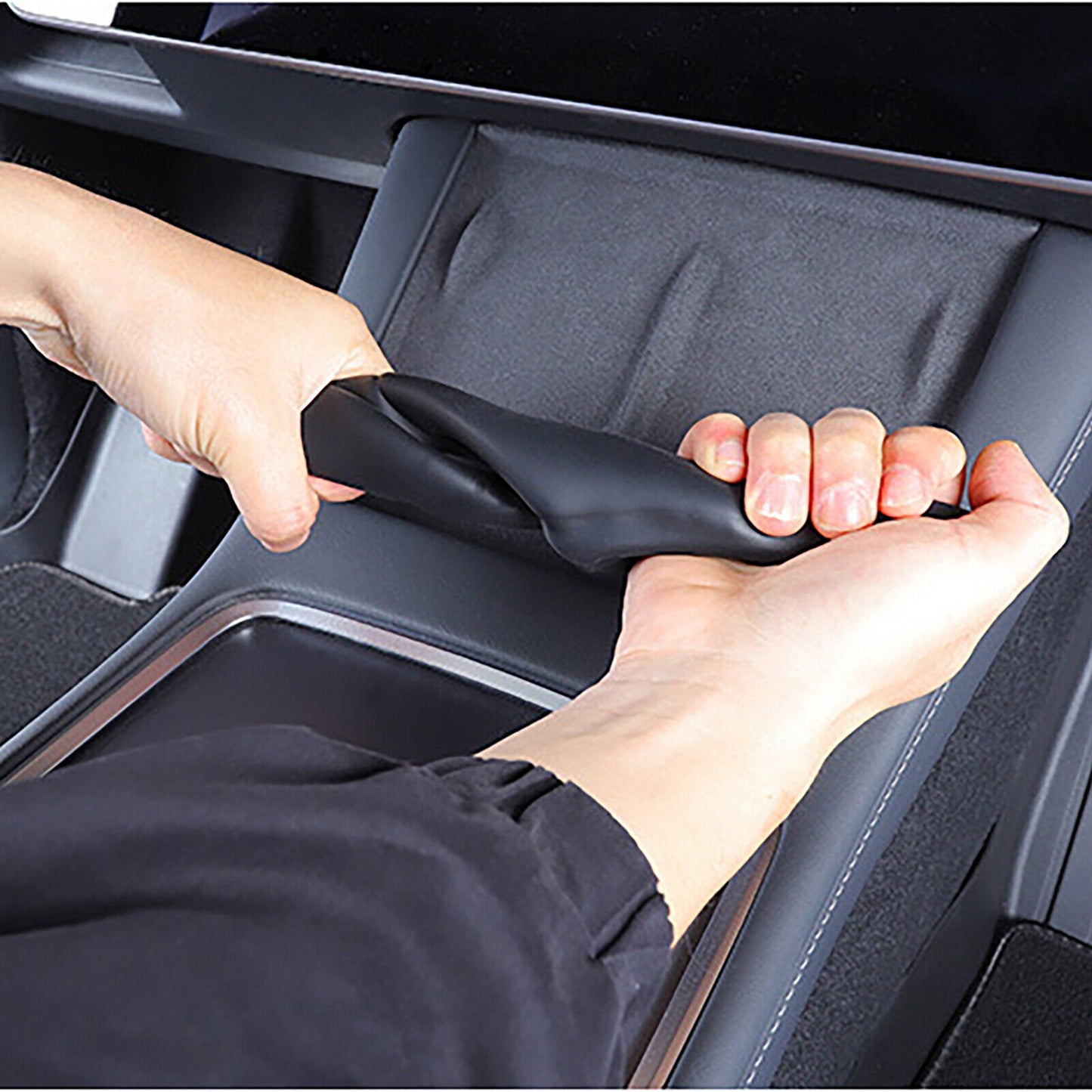 For Tesla Model 3 Y Center Console Wireless Charging Phone Charger Anti-slip Mat