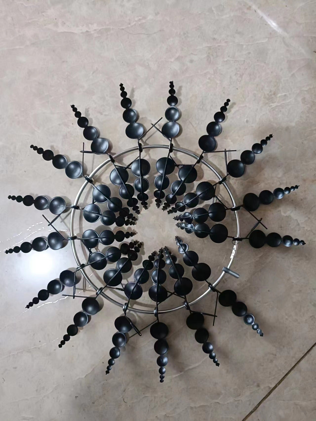 Outdoor Metal Windmills: Artistic Iron Craftsmanship for Your Garden